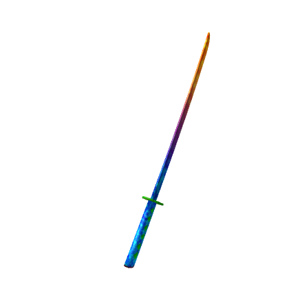 Rainbow Omega Katana