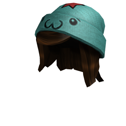 Cartoon Fun Beanie and Hair