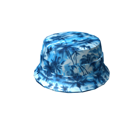 Tropical Blue Bucket Hat