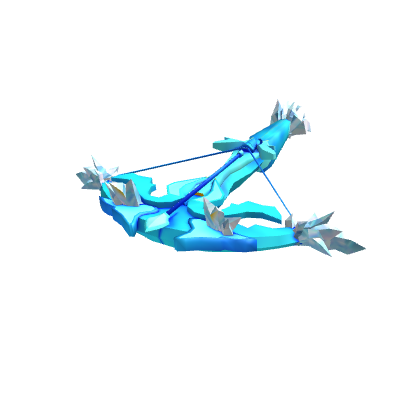 Frozen Blue Ice Crossbow
