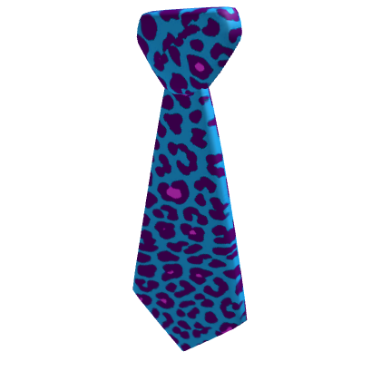 Neon Cheetah Tie