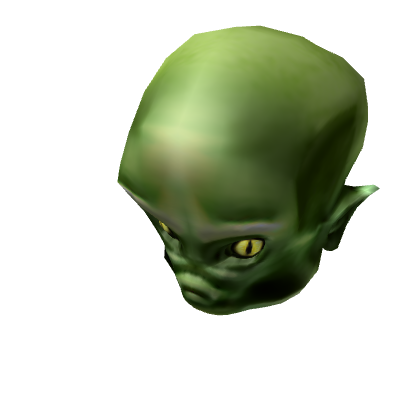 Creepy Alien Head
