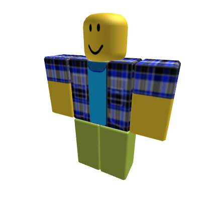 Blue Plaid Shirt 