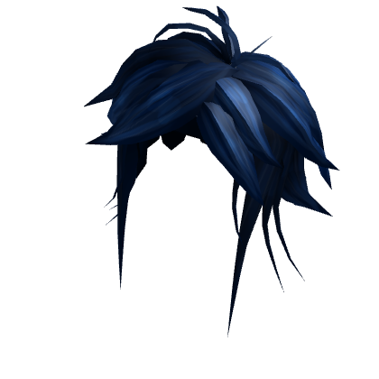 Blue Manga Hero Hair