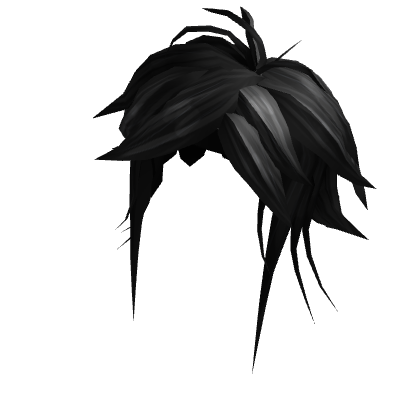 Black Manga Hero Hair