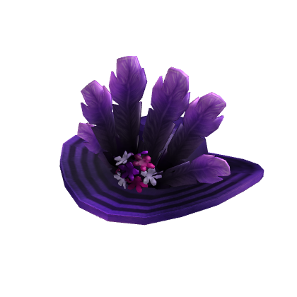 Purple Derby Hat