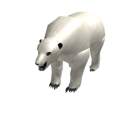 Deadly Laser Vision Polar Bear Mount