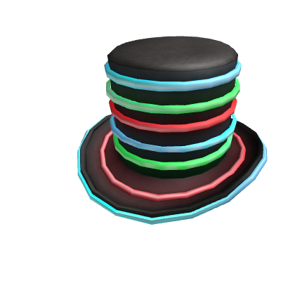 Neon Party Top Hat