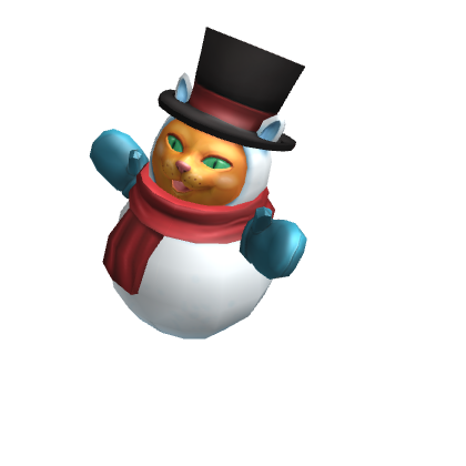 Snowman Costume Kitty