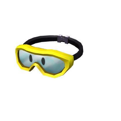 Yellow Safety Goggles