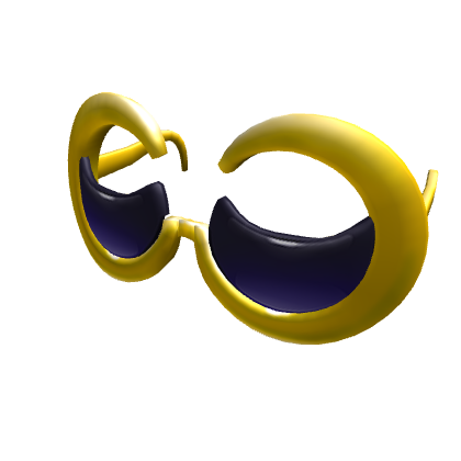 Golden Crescent Moon Shades