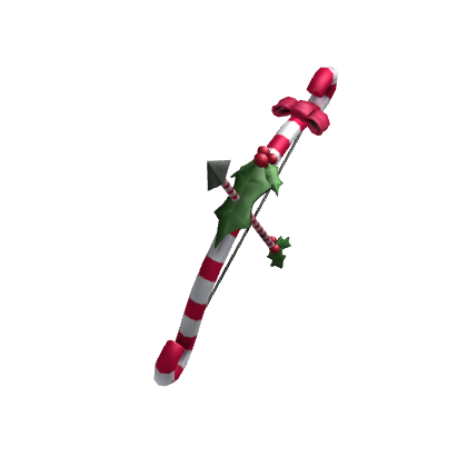 Candy Cane Bow