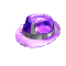 Purple Sparkle Time Fedora